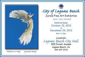 Artist Jennie Breeze Exhibits At Laguna City Hall